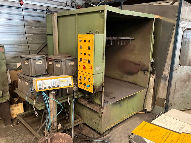 Wagner-esb epg 220 l poedercoat cabine - afbeelding 1 van  20