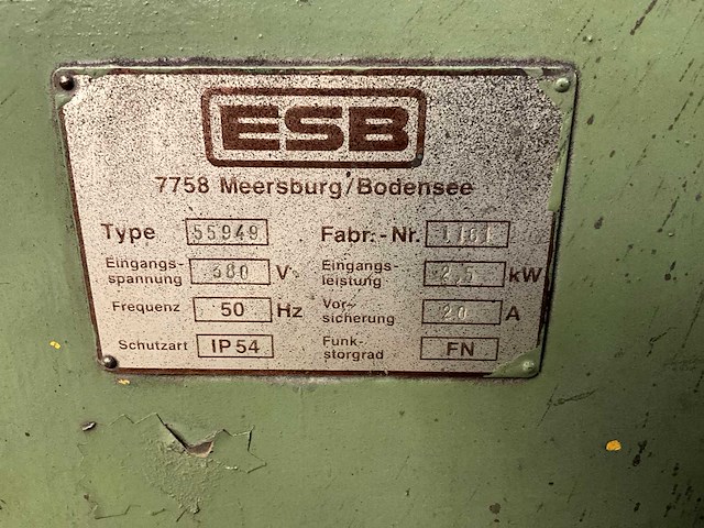 Wagner-esb epg 220 l poedercoat cabine - afbeelding 13 van  20