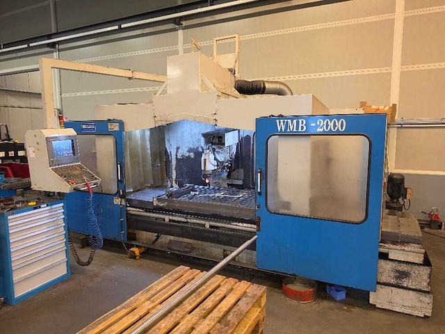 Wagner maschinen - 2001 - wmb 2000 - cnc freesmachine - afbeelding 1 van  16