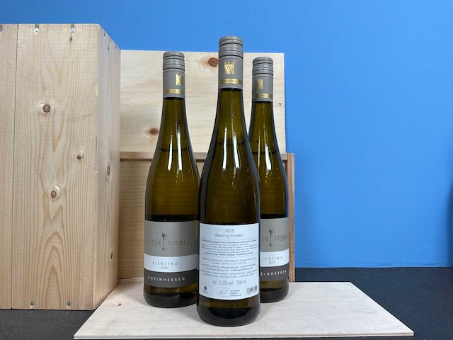 Wagner stempel riesling 2023 witte wijn (7x) - afbeelding 2 van  3
