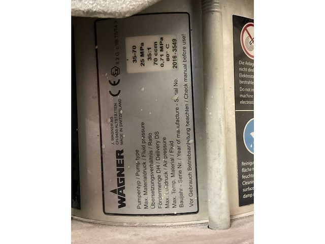 Wagner twincontrol 35-70 2k meng- doseersyteem - afbeelding 15 van  15