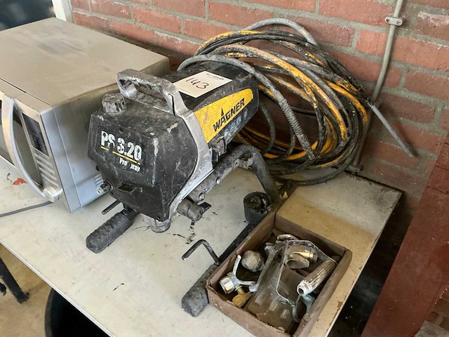 Wagner verfspuitmachine - afbeelding 1 van  5