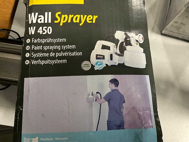 Wagner w450 verfspuitsysteem - afbeelding 1 van  9