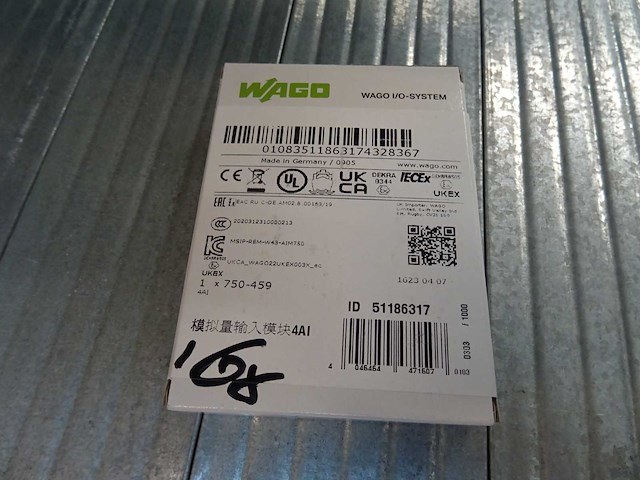 Wago - 750-459 - analoge plc-ingangsmodule (16x) - afbeelding 2 van  2