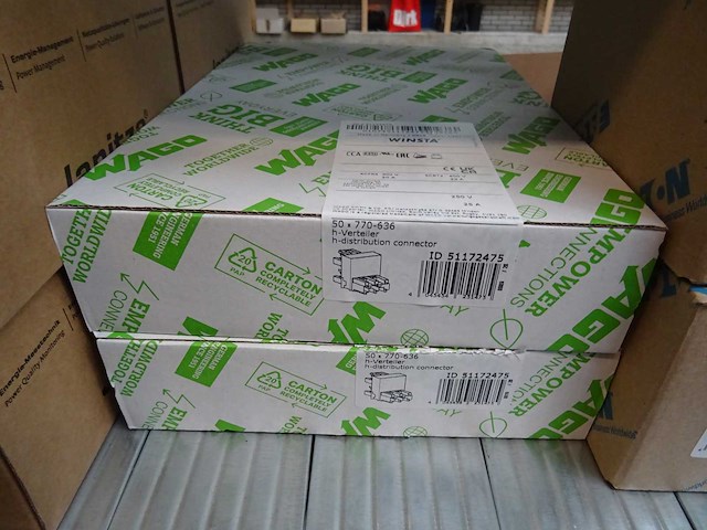 Wago - winsta - 770-636 - h-verdeler (100x) - afbeelding 2 van  3