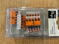 Wago 5 voudig hersluitbaar partij lasklemmen - afbeelding 2 van  3