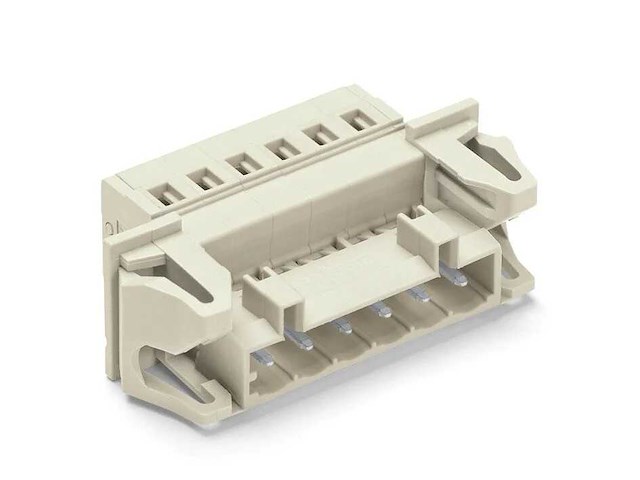 Wago 721-605/114-000 male steker met snap-in flenzen (50x) - afbeelding 1 van  5