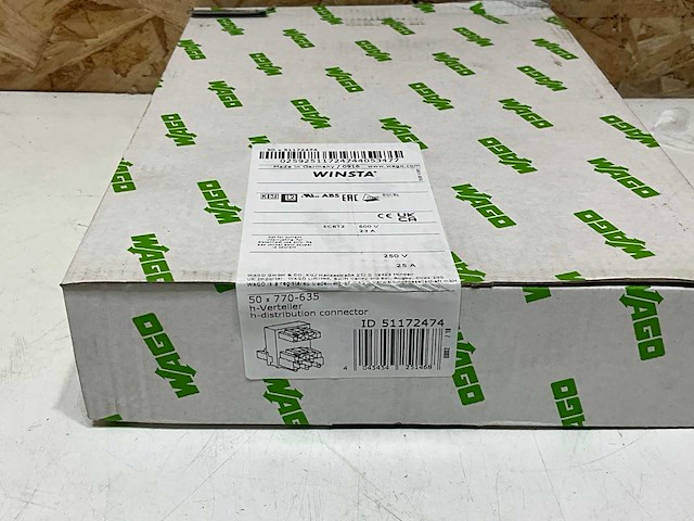Wago h-distributor f-mf 3-pole sw.+locking clip - 770-635 - afbeelding 3 van  6