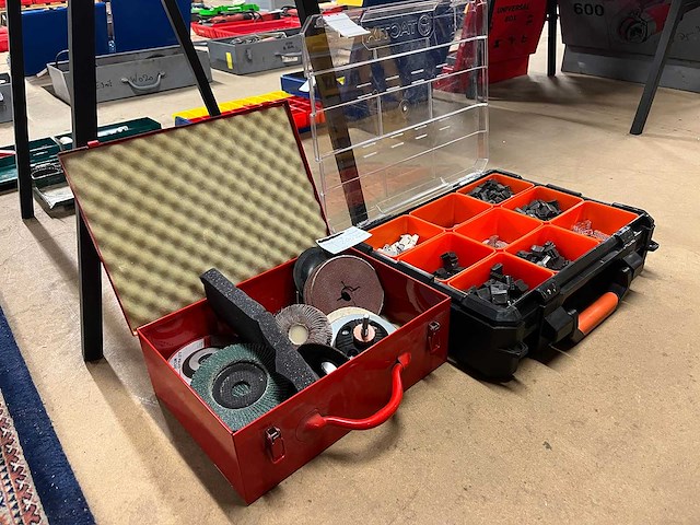 Wago lasklemmen, slijpschijven (120x) - afbeelding 1 van  5