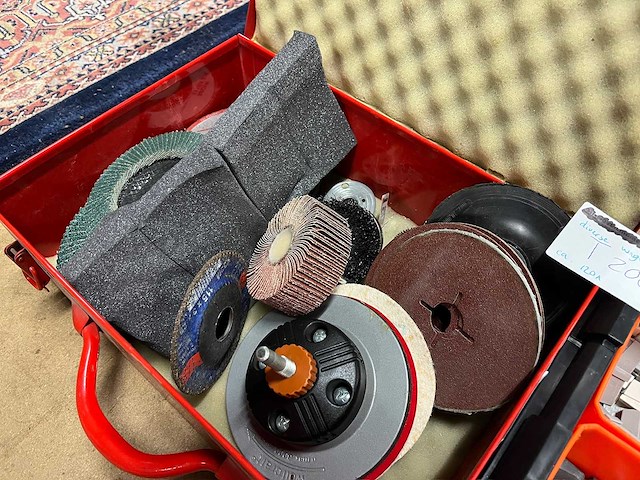 Wago lasklemmen, slijpschijven (120x) - afbeelding 5 van  5