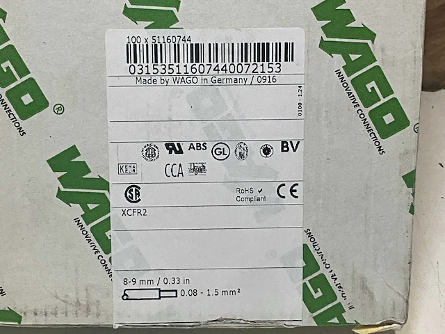Wago weidmuller diverse elektronica componenten - afbeelding 2 van  11