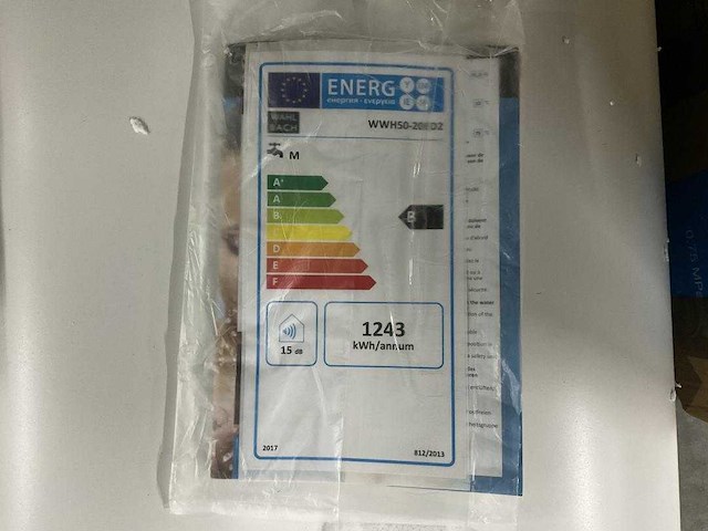 Wahl bach - wwh50-20i d2 - elektrische wand - boiler - afbeelding 3 van  5