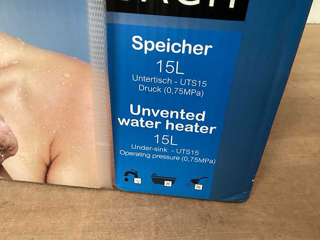 Wahlbach close in boiler 15 liter - afbeelding 3 van  4