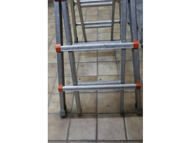 Wakü telescoopladder 102 - afbeelding 2 van  8