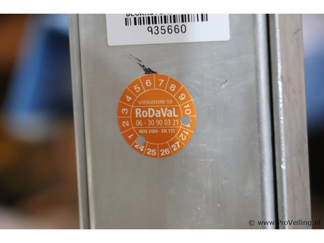 Wakü telescoopladder 102 - afbeelding 8 van  8