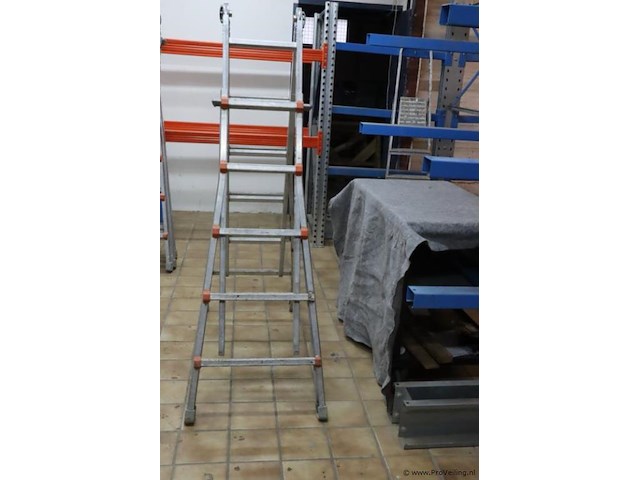 Wakü telescoopladder 102 - afbeelding 1 van  7