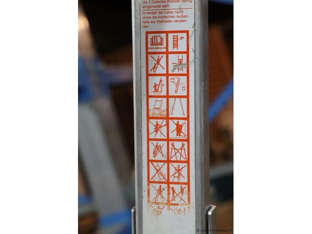 Wakü telescoopladder 102 - afbeelding 7 van  7