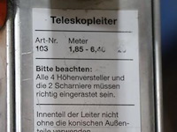 Wakü telescoopladder 103 - afbeelding 7 van  9