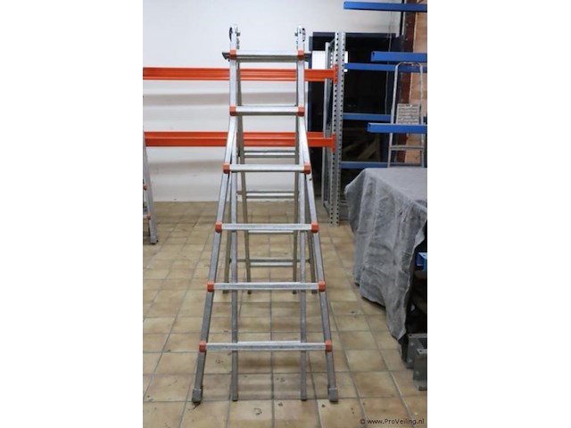 Wakü telescoopladder 103 - afbeelding 1 van  7