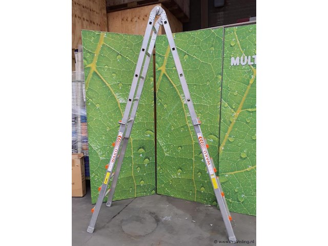 Wakü telescopische ladder 102 - afbeelding 3 van  5