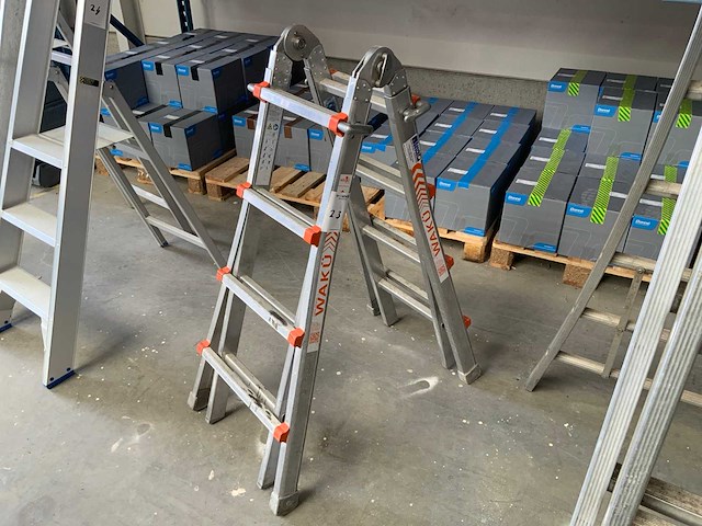 Wakü vouwladder - afbeelding 1 van  2