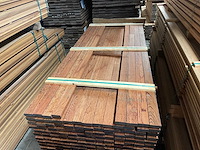 Walaba latten geschaafd 2450x70x27mm (101x) - afbeelding 1 van  3