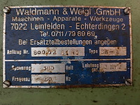 Waldmann & weigl - 1981 - er-5 - vonkboren edm-machine - afbeelding 16 van  16