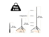 Walimex pro led 1000 videolamp (met statief wt-806) - afbeelding 4 van  6