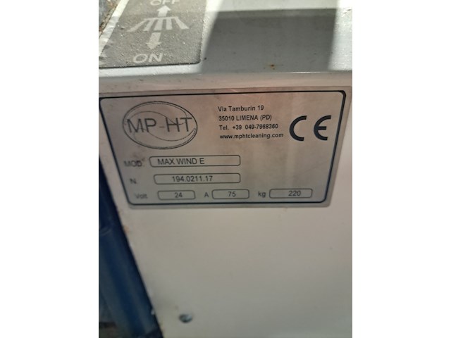 Walk-behind veegmachine, mp-ht, max wind e - afbeelding 14 van  15