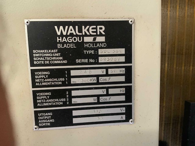 Walker hagon magneet opspanplaat - afbeelding 3 van  3