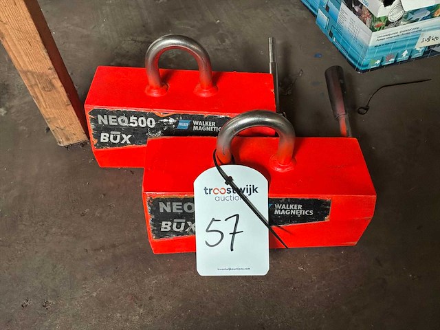 Walker magnetics neo 500 hijsmagneet (2x) - afbeelding 1 van  3