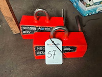 Walker magnetics neo 500 hijsmagneet (2x) - afbeelding 1 van  3