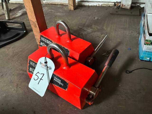 Walker magnetics neo 500 hijsmagneet (2x) - afbeelding 2 van  3