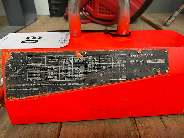 Walker magnetics neo500 bux hijsmagneet - afbeelding 3 van  3