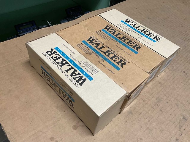 Walker ws-2620 telefoon hoorn (4x) - afbeelding 5 van  5