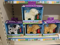 Walking puppy en walking unicorn in diverse kleuren in schap, 8 stuks. - afbeelding 2 van  3