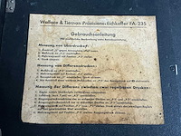 Wallace & tiernan fa-235 precisie drukmeter kalibratiekoffer - afbeelding 4 van  5