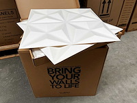 Wallart - cullinans - 3d wandpaneel - wandtegel - 243 m2 - 972 stuks - afbeelding 5 van  10