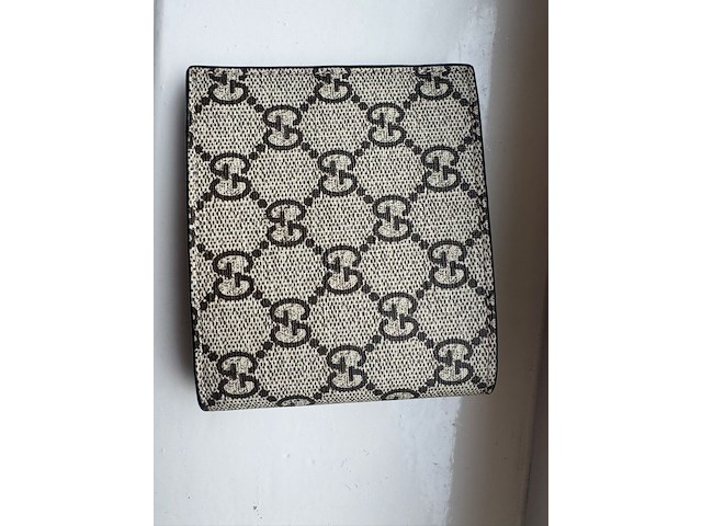 Wallet, gucci, bifold wallet gg supreme tiger beige - afbeelding 2 van  4
