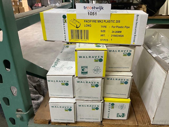 Walraven pacifyre mk2 brandwerende doorvoer (9x) - afbeelding 1 van  1