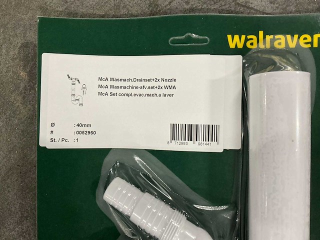 Walraven wasmachineafvoersets (24x) - afbeelding 6 van  10