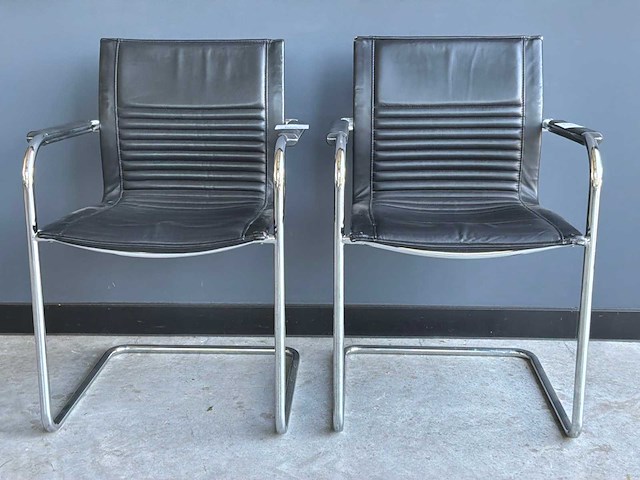 Walter knoll dialog art collection vergaderstoel (2x) - afbeelding 1 van  5