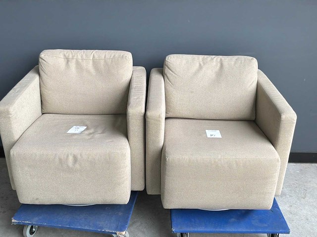Walter knoll nelson fauteuil (2x) - afbeelding 6 van  6
