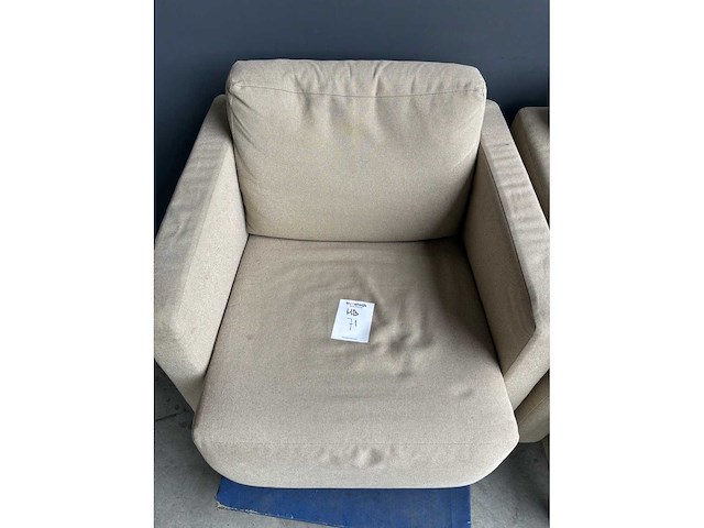 Walter knoll nelson fauteuil (2x) - afbeelding 3 van  6
