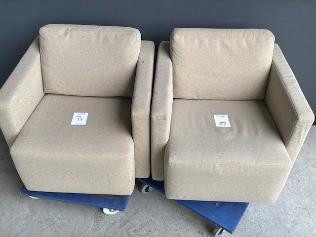 Walter knoll nelson fauteuil (2x) - afbeelding 2 van  6