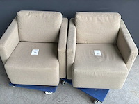 Walter knoll nelson fauteuil (2x) - afbeelding 2 van  6
