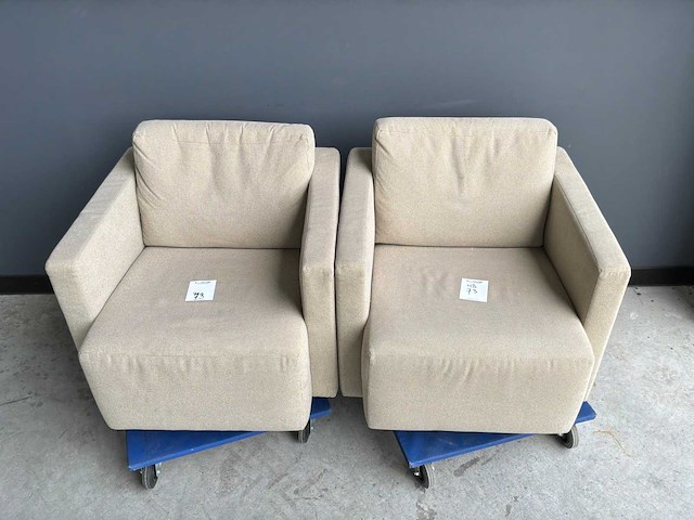 Walter knoll nelson fauteuil (2x) - afbeelding 6 van  6
