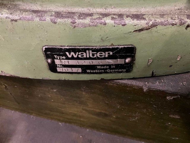 Walter rt320 t-gleuf opbouw opspantafel - afbeelding 3 van  8