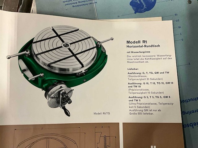 Walter rt320 t-gleuf opbouw opspantafel - afbeelding 5 van  8