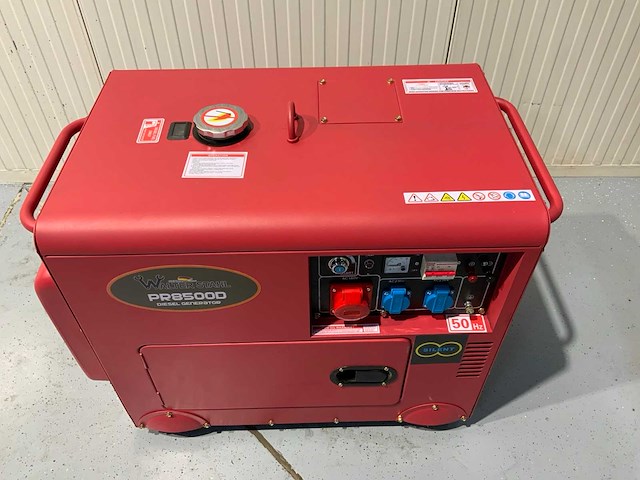 Walter stahl - pr8500d - diesel stroomgenerator / aggregaat 2025 - afbeelding 3 van  22